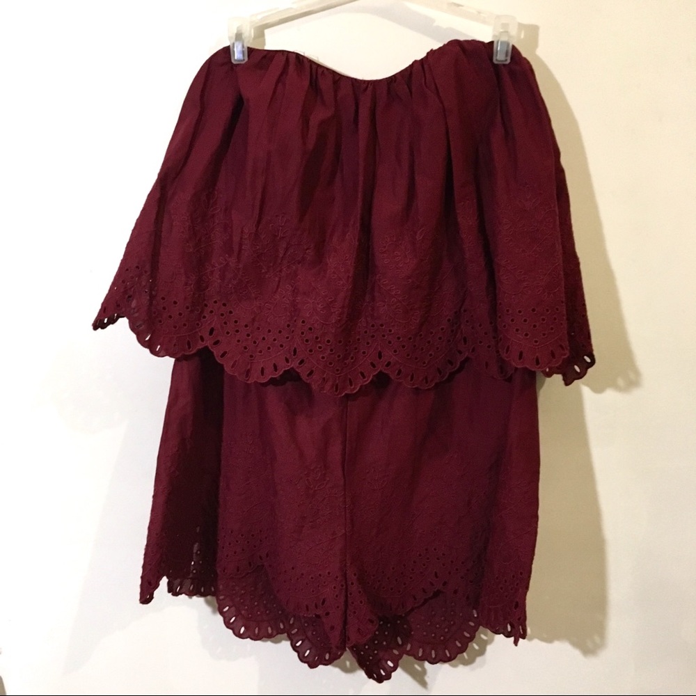 H&M Embroidered Romper